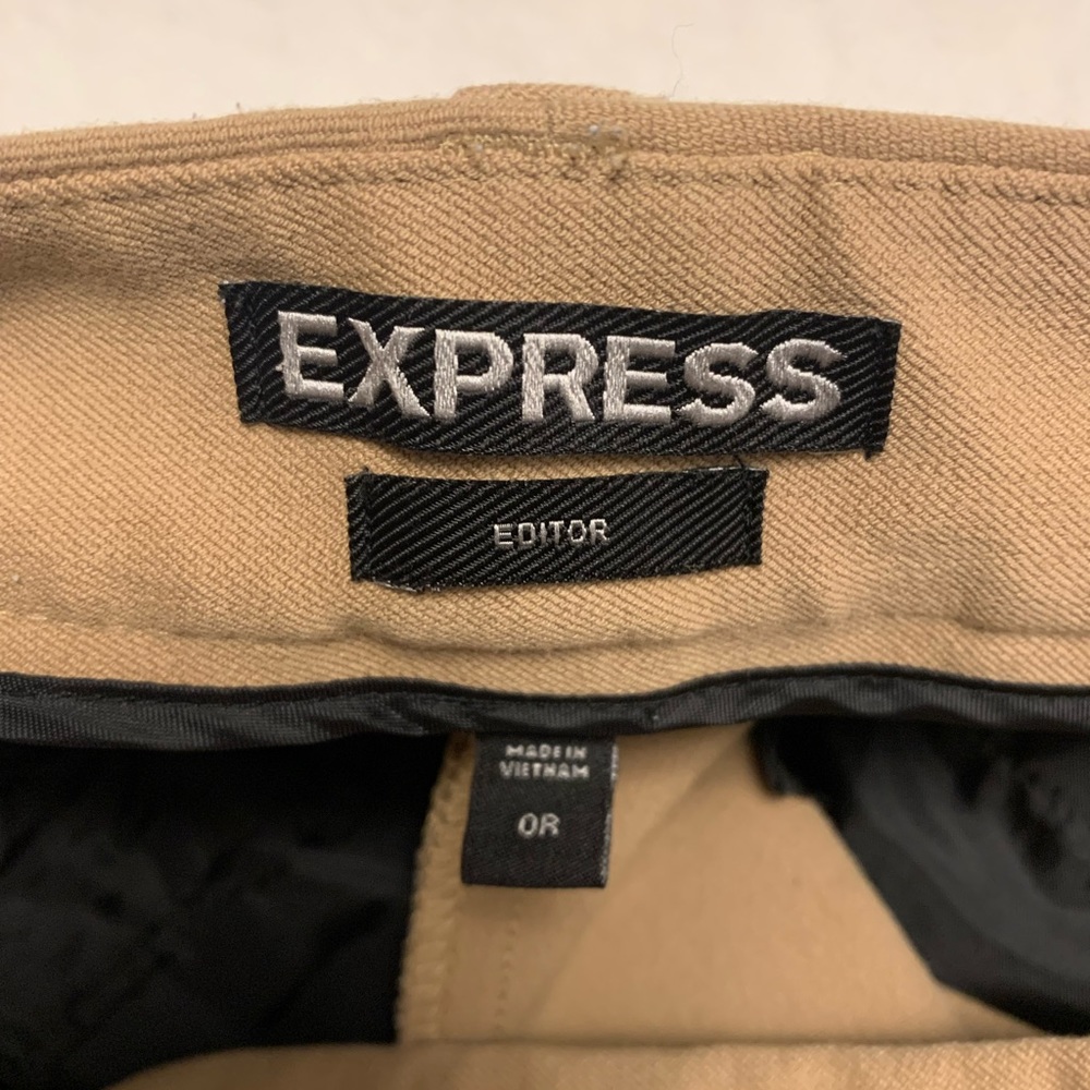 Express Camel Pants - Size 0r - image 2